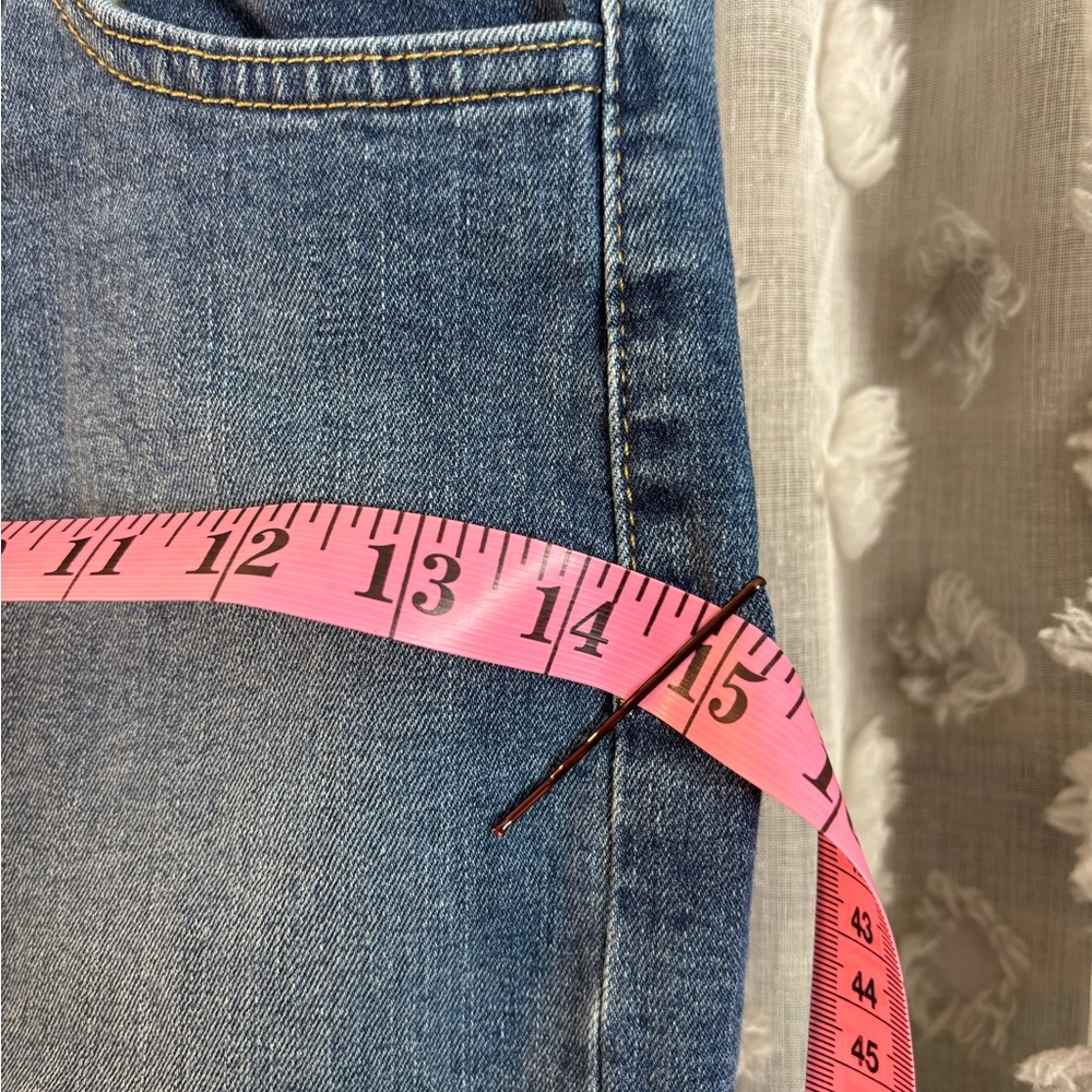Classic Blue Denim Midi Skirt - Picture 3 of 6